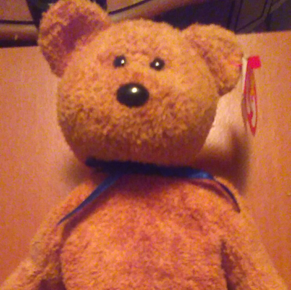 TY BEANIE BABY FUZZ